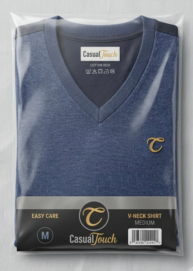 Casual Trends, V-neck, Cotton Knit Pajama set