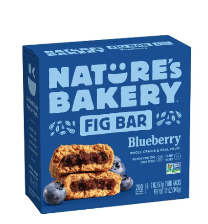 Nature's Bakery, Blueberry Fig Bar, 6 Bars