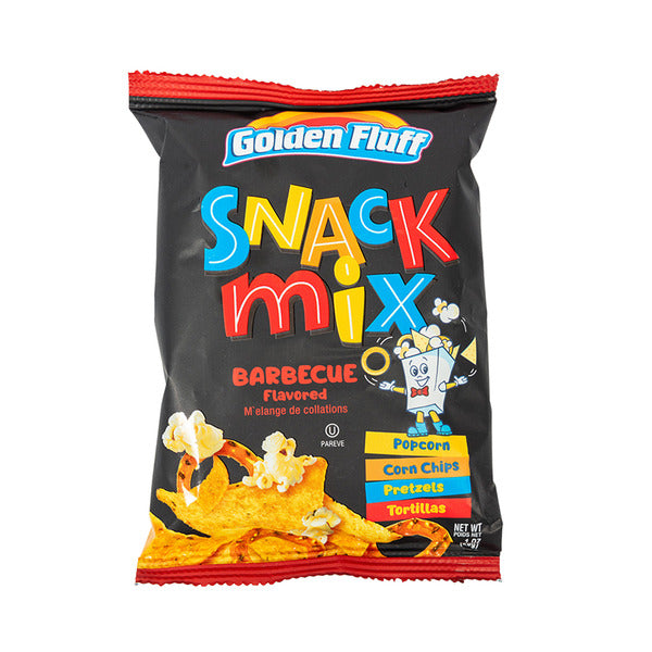 Golden Fluff Barbecue Snack Mix