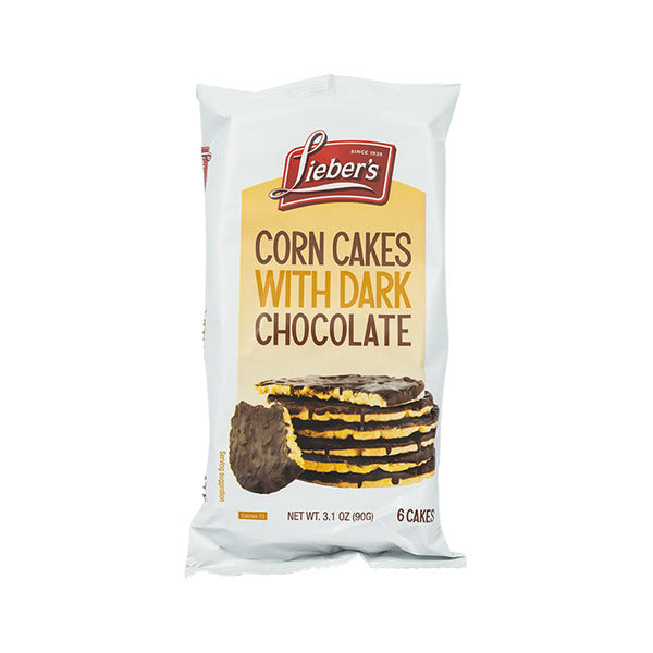 Lieber's Corn Cakes with Dark Chocolate