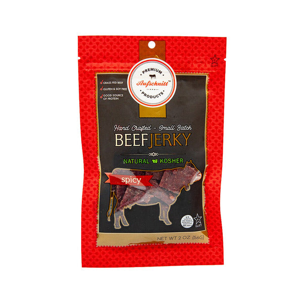 Aufschnitt Meats Beef Jerky, Spicy