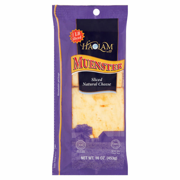 Haolam Muenster Sliced Natural Cheese