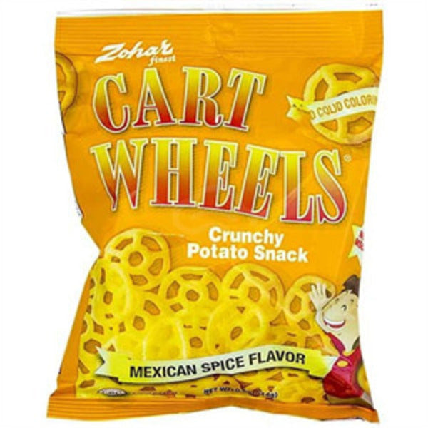 Zohar Cart Wheels Mexican Spice Flavor Potato Snacks