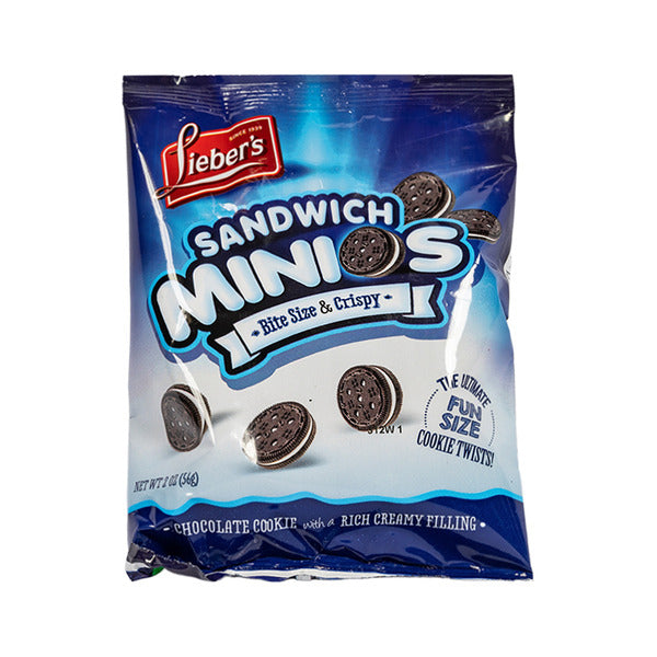 Lieber's Chocolate Minios Wheat Cookies