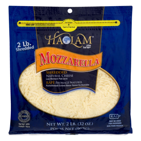 Haolam Shredded Natural Cheese Mozzarella