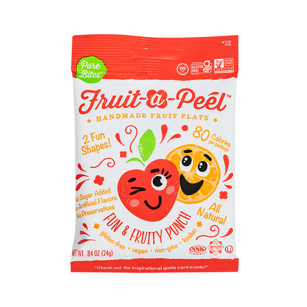 Fruit-a-Peel Fun & Fruity Handmade Fruit Flats