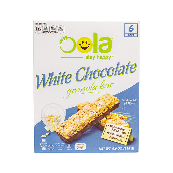 Oola Quality White Chocolate Granola Bar