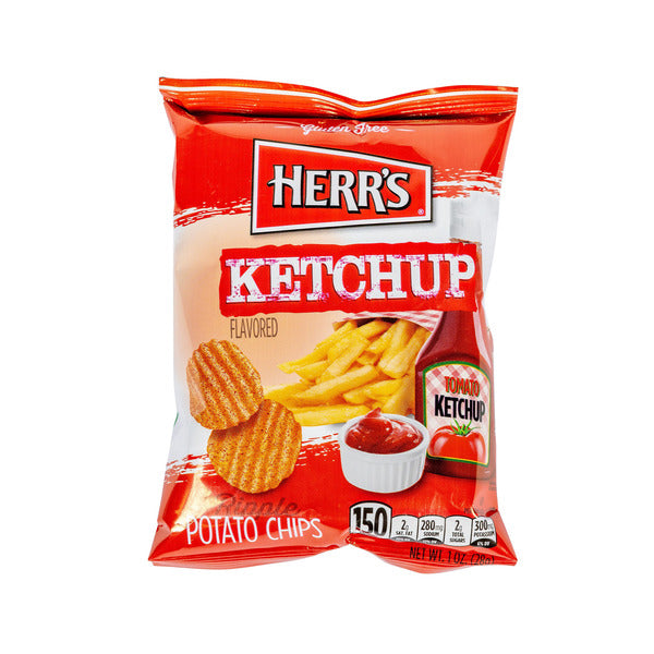 Herr's Flavored Potato Chips, Ketchup