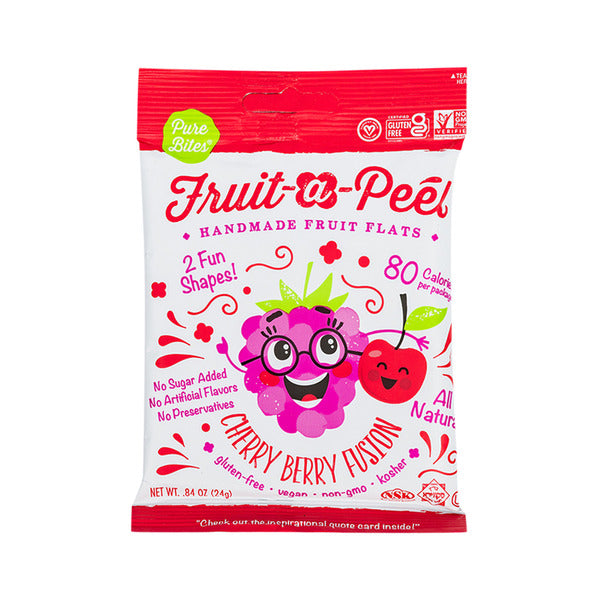 Fruit a Peel Cherry Berry Fusion Fruit Flats