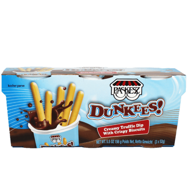 Paskesz Dunkees! Creamy Truffle Dip With Crispy Biscuits