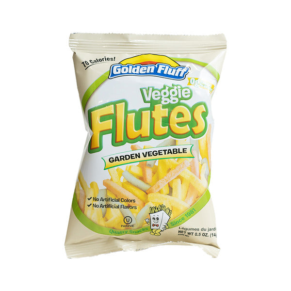 Golden Fluff Garden Vegetable Veggie Flutes