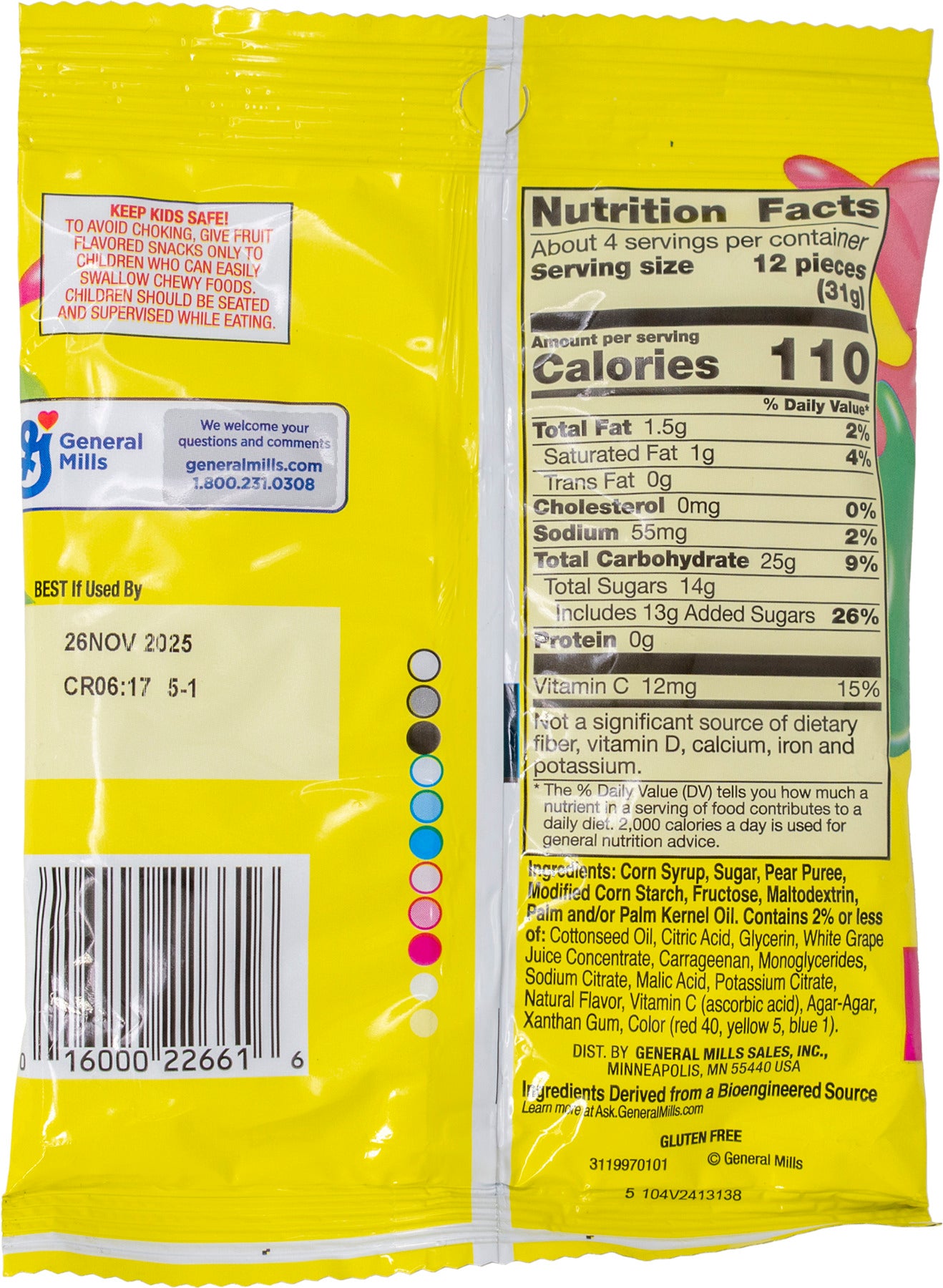 Watermelon & Sour Apple Fruit Flavored Snacks